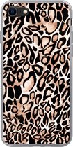 Coque iPhone SE 2020 - Imprimé panthère - Zwart - Taches - Siliconen