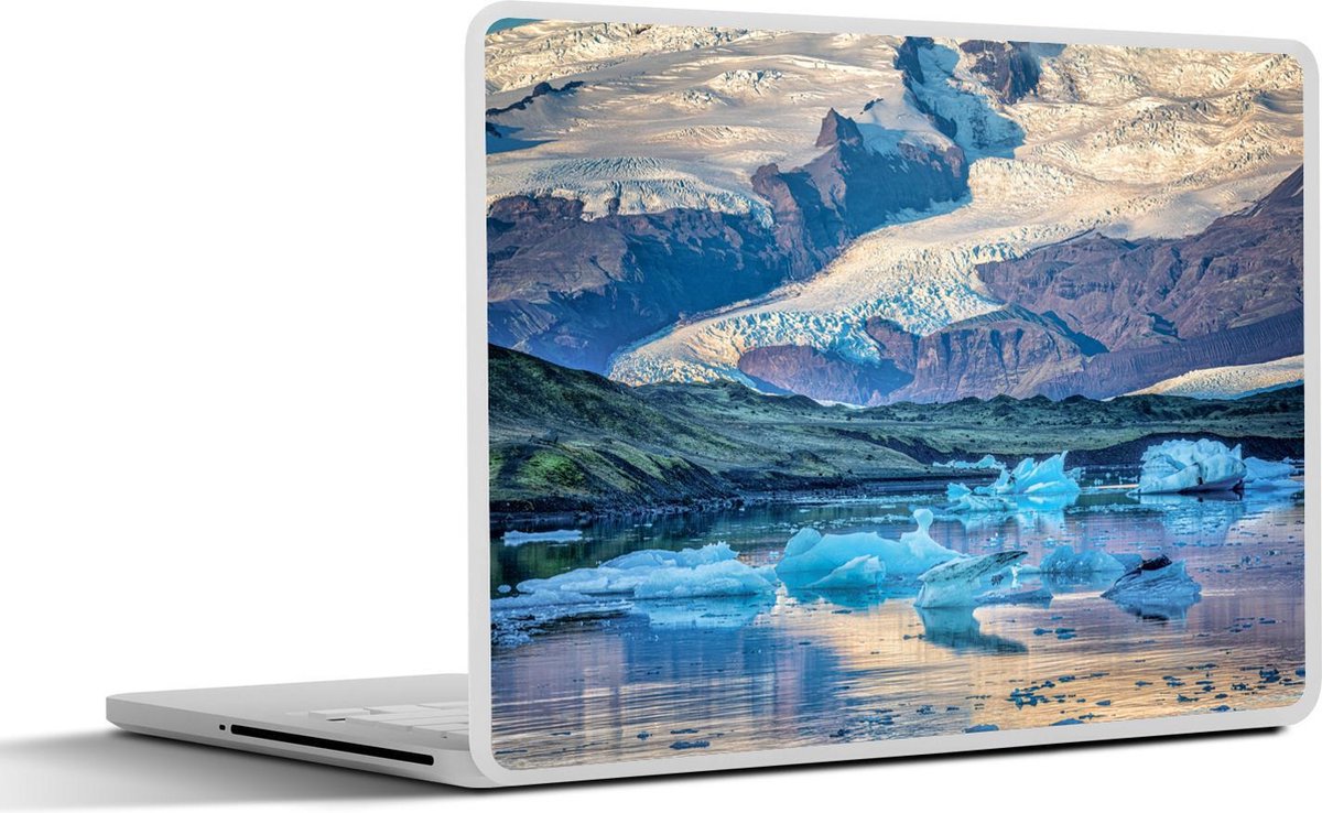 Afbeelding van product SleevesAndCases  Laptop sticker - 17.3 inch - IJs - IJsland - Winter
