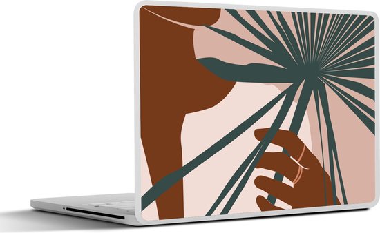 Sticker pour ordinateur portable - 11,6 pouces - Plante - Tropical - Abstrait