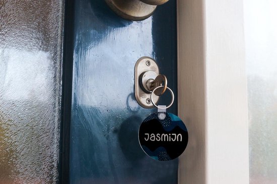 Porte-clés - Jasmin - Pastel - Fille - Plastique - Rond - Cadeaux à distribuer - Cadeaux Sinterklaas - Cadeaux à distribuer pour les enfants - Cadeaux de chaussures - Petits cadeaux