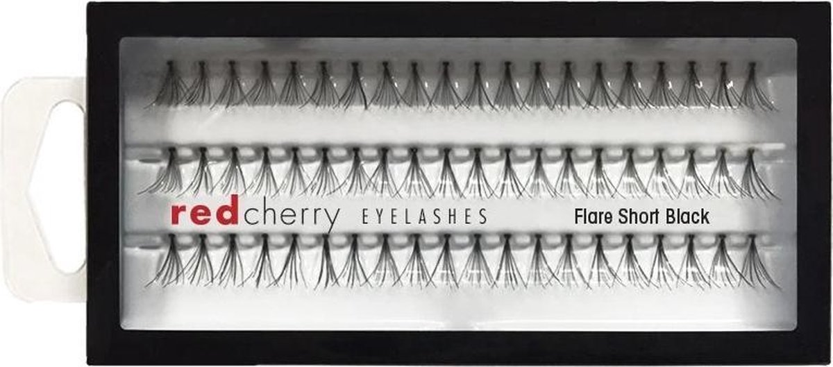 Red Cherry Eyelashes - Individual Lashes -Flare Short