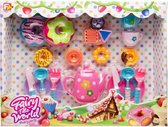 Sprookjesset Pastry Party 37 x 29 cm multicolor 20-delig