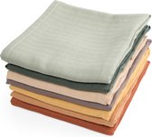 Hydrofiele doeken set van zeven - mixed colours