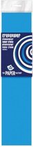 fluor-cr√™pepapier The Paper Factory 250 cm blauw