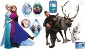 muurstickers Frozen familie