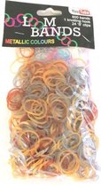 loombandjes metallic junior rubber 625-delig