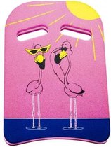 zwemplank Kick Flamingo junior 47,5 x 31 x 3,6 cm roze