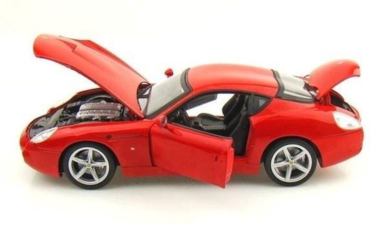 Hot Wheels 1/18 Ferrari 575 GTZ by Zagato - 2006, Rood | bol