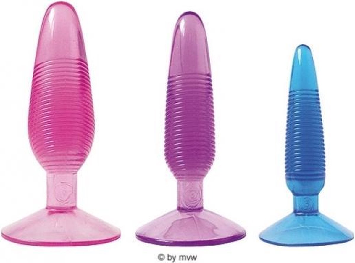 Goedkoopste Buttplug set 3 stuks