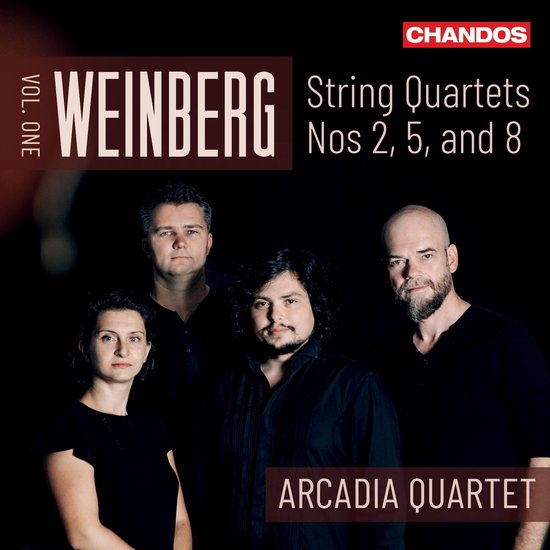 Foto: Arcadia quartet weinberg string quartets vol 1 cd 