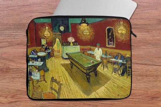 Housse ordinateur 15 pouces - Le café de nuit - Vincent van Gogh - Housse ordinateur