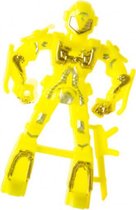 robot jongens 8 x 5 cm geel