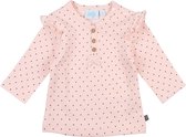 Feetje longsleeve AOP - Dots shirtje|Roze|MT. 56