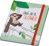 notiteboek Hang Gang junior 14 x 20 cm groen 192 pagina's