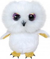 knuffel Lumo Snowy Owl wit 15 cm