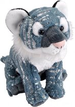 knuffeltijger junior pluche blauw one-size