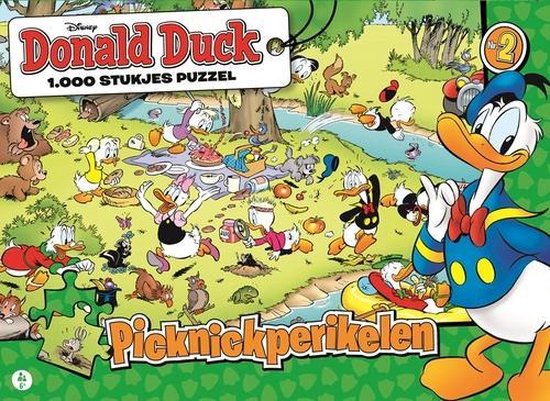 Disney Donald Duck - Puzzel 2: Picknickperikelen - 1.000 stukjes