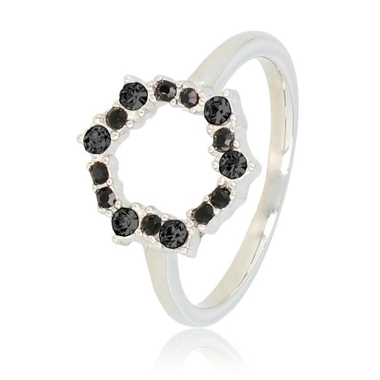 Met zirkonia stenen - ring met zirkonia stenen - Met luxe cadeauverpakking