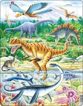 legpuzzel Maxi Dinosauri√´rs junior karton 35 stukjes