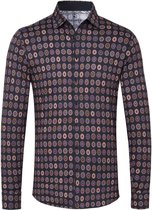 Desoto Overhemd Kent Print Multicolour - maat XL