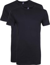 Alan Red Derby Extra Lang T-Shirt Navy (2-Pack) - maat M