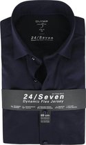 OLYMP Lvl 5 Extra LS Overhemd 24/Seven Donkerblauw - maat 39