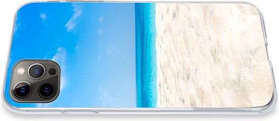 Coque iPhone 12 Pro Max - Plage - Mer - Sable - Siliconen