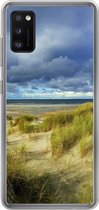 Geschikt voor Samsung Galaxy A41 hoesje - Noordzee - Vlieland - Duinen - Siliconen Telefoonhoesje