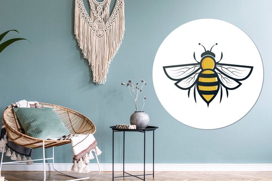 Une illustration d'un cercle mural aluminium ⌀ 140 cm