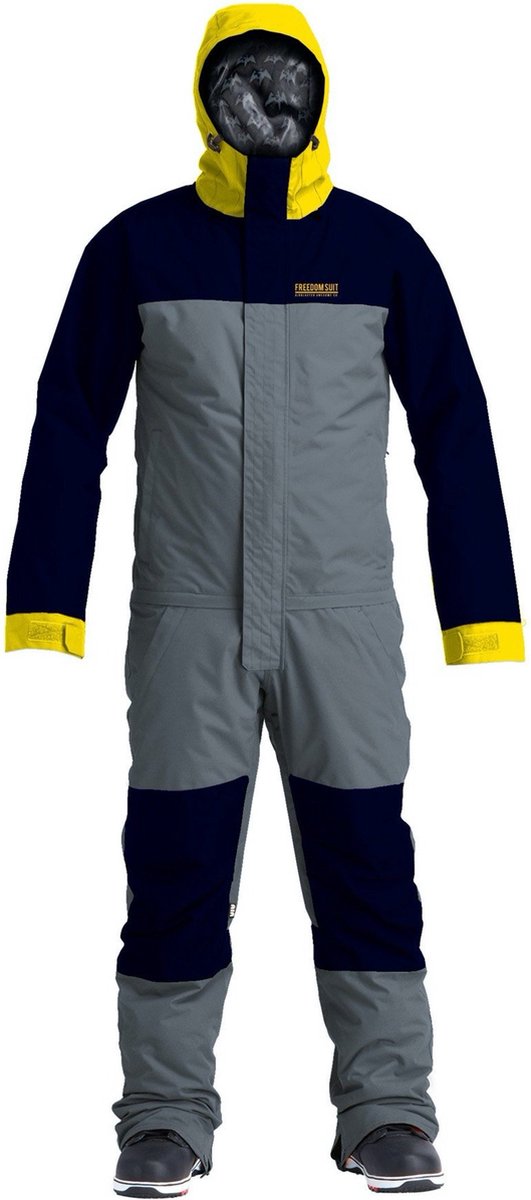 Airblaster Insulated Freedom Suit Shark Navy Gold