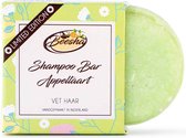 Shampoo Bar Appeltaart - Beesha - Handemaakt in Nederland - 100% Vegan - Sulfaatvrij - Parabeenvrij - Silicoonvrij - CG Geschikt