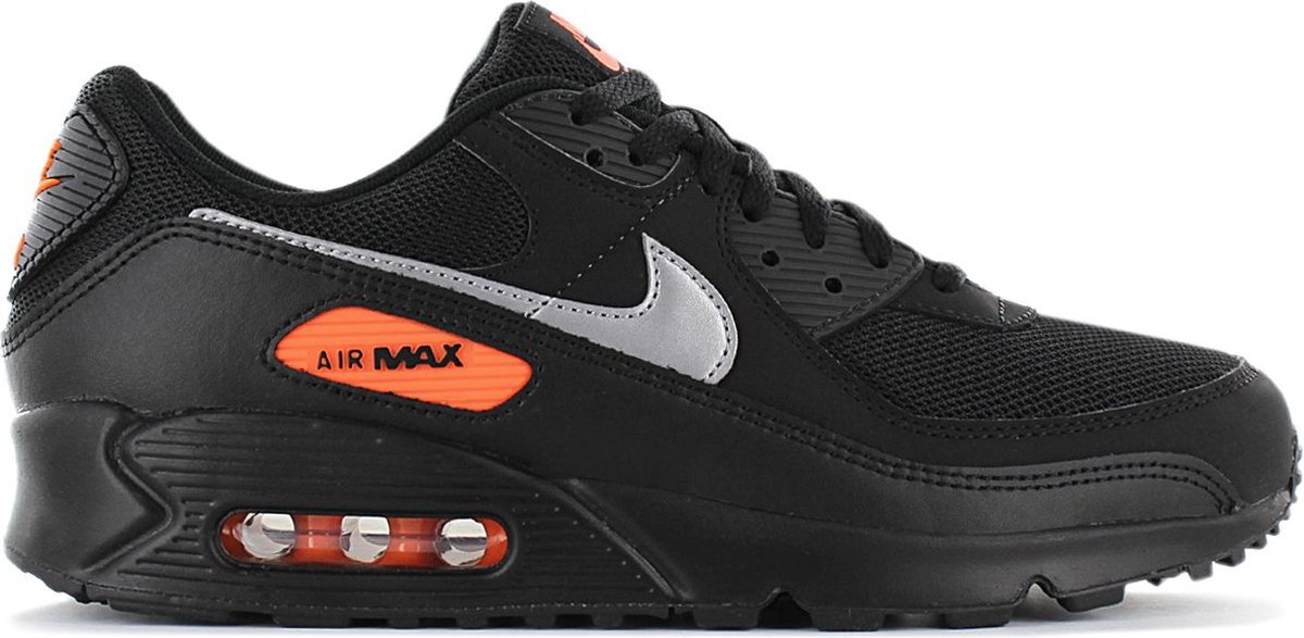 afbetalen Gevoel Geroosterd Nike Air Max 90 Zwart / Oranje - Heren Sneaker - DJ6881-001 - Maat 40 |  bol.com