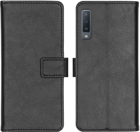 Coque Samsung Galaxy A7 (2018) iMoshion Luxe Booktype - Zwart