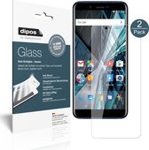 dipos I 2x Pantserfolie helder compatibel met Archos Core 57S Beschermfolie 9H screen-protector