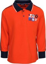 J&JOY - Poloshirt Mannen Moraine Lake Orange