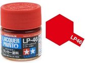 Tamiya LP-46 Pure Metallic Red - Gloss - Lacquer Paint - 10ml Verf potje