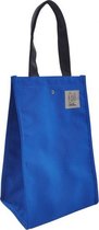 koeltas 11 liter 21 x 33 x 16 cm polyester blauw