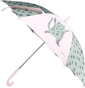 Kidzroom Puddle Paraplu - Groen - Tijger