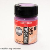 Acrylverf Zijdeglans - 556 Lila - Deco - Universal Satin - Amsterdam - 16 ml