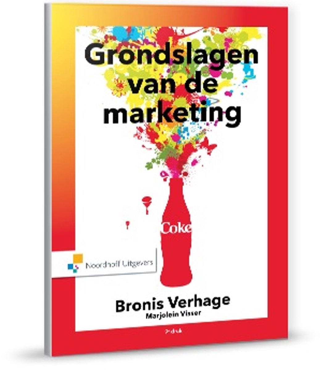 Omslag van Grondslagen van de marketing