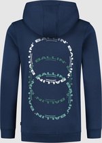 Ballin Amsterdam -  Jongens Slim Fit   Hoodie  - Blauw - Maat 164