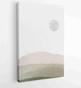 Muurkunst berg en landschap vector 3 - Moderne schilderijen – Verticaal – 1908283540 - 115*75 Vertical