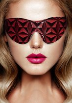 Luxury Eye Mask - Burgundy - Bondage Toys