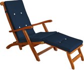 Detex Ligbedkussen - Blauw - 173x43x6cm