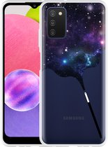 Hoesje Geschikt voor Samsung Galaxy A03s Galaxy Toverstaf