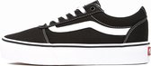 Vans Ward Platform Sneakers Zwart/Wit Dames - Maat 37