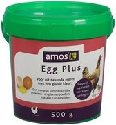 Amos Gele dooier/ Egg Plus 500 gram