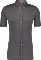 Desoto - Overhemd Korte Mouw Antraciet 083 - Heren - Maat S - Slim-fit