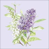 Ambiente Lilac Lila papieren servetten