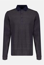 DEELUXE Poloshirt met lange mouwen en patronenKLAW Night Blue